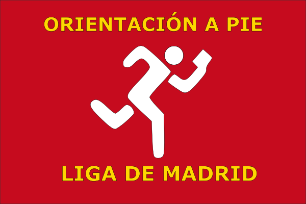 Logo de la Liga de Madrid de Orientación a Pie